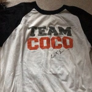 SIGNED Team Coco Conan O’Brien Shirt